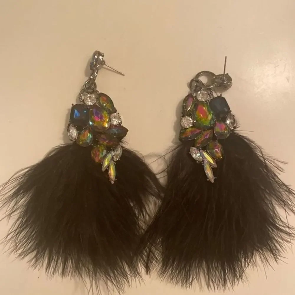 Allie Beads fur earrings